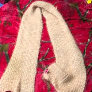 Winter scarf pink sparkly